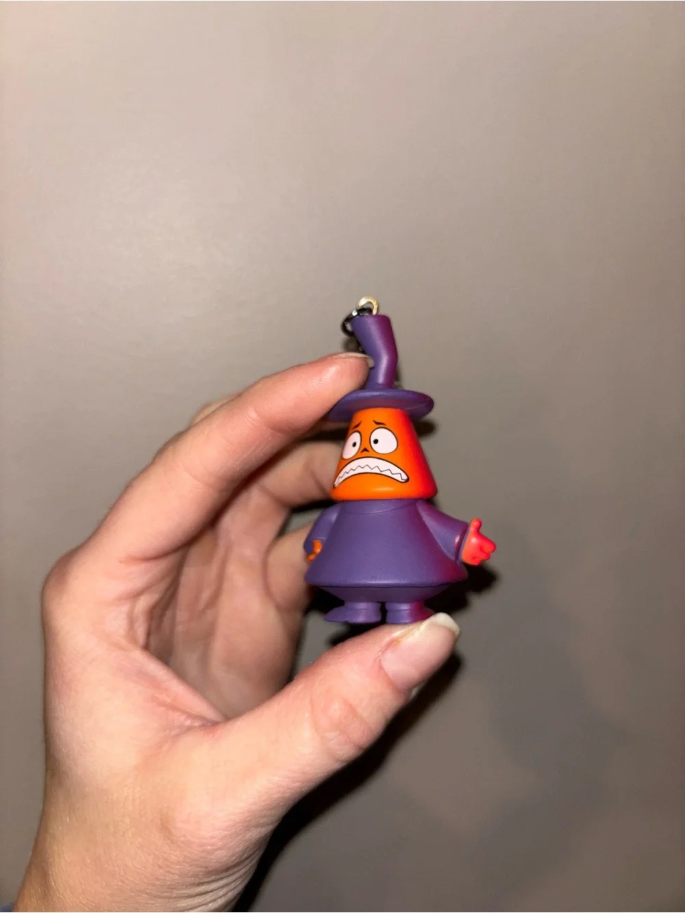Disney Nightmare Before Christmas Lock Figure Keychain PVC Character Toy